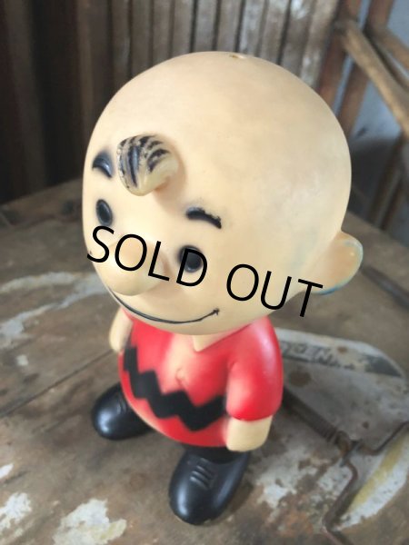 画像6: 50s Vintage Snoopy Charlie Brown Small Size Vinyl Doll Hungerford (B428) (6)