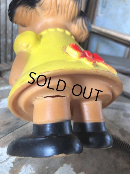 画像7: 50s Vintage Snoopy Lucy Vinyl Doll Hungerford (B426) (7)