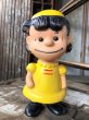 画像2: 50s Vintage Snoopy Lucy Vinyl Doll Hungerford (B427) (2)