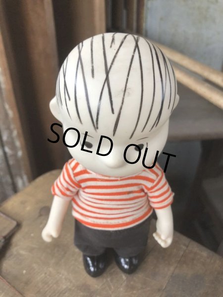 画像3: 60s Vintage Snoopy Linus Pocket Doll (B423) (3)