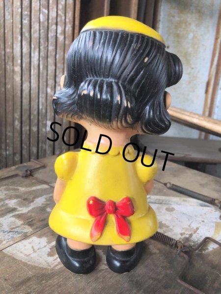 画像4: 50s Vintage Snoopy Lucy Vinyl Doll Hungerford (B427) (4)