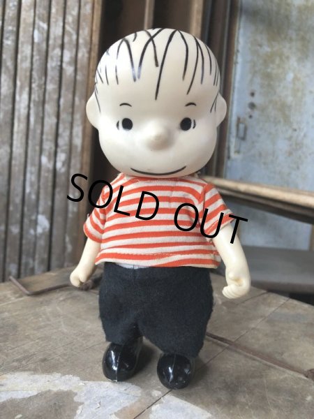 画像3: 60s Vintage Snoopy Linus Pocket Doll (B424) (3)