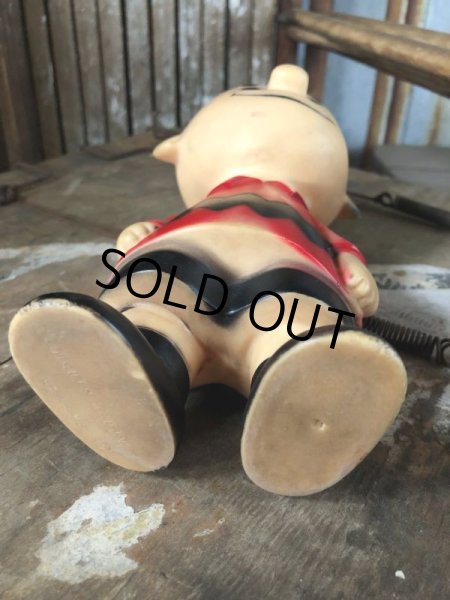 画像9: 50s Vintage Snoopy Charlie Brown Small Size Vinyl Doll Hungerford (B428) (9)