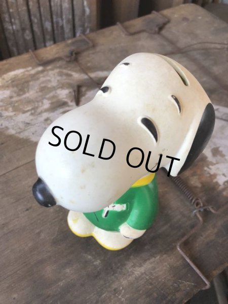 画像7: Vintage Snoopy Coin Bank Doll (B421) (7)