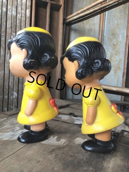 画像14: 50s Vintage Snoopy Lucy Vinyl Doll Hungerford (B426) (14)