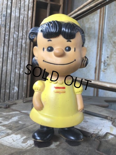 画像12: 50s Vintage Snoopy Lucy Vinyl Doll Hungerford (B426) (12)