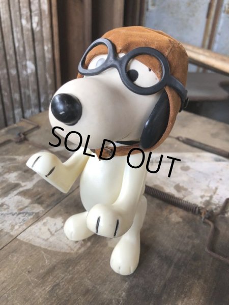画像3: 60s Vintage Snoopy Flying Ace Pocket Doll (B425) (3)