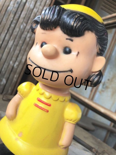 画像7: 50s Vintage Snoopy Lucy Vinyl Doll Hungerford (B427) (7)