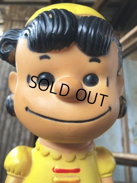 画像10: 50s Vintage Snoopy Lucy Vinyl Doll Hungerford (B426) (10)