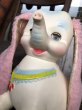 画像3:  60s Vintage Edward Mobley Arrow Sleep Eyes Rubber Squeak Elephant (C433) (3)