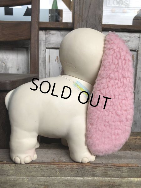 画像10:  60s Vintage Edward Mobley Arrow Sleep Eyes Rubber Squeak Elephant (C433) (10)