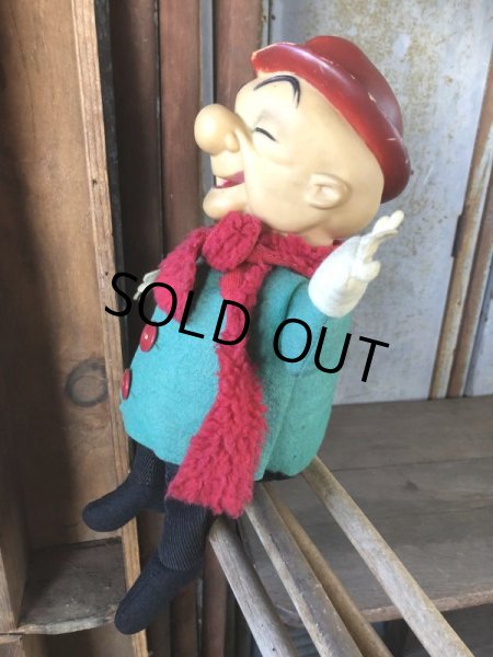 画像2: 60s Vintage IDEAL Mr.Magoo Cartoon Rubber Face Doll (B434) (2)
