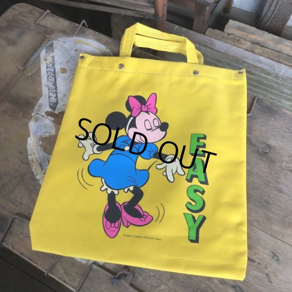 画像2: Vintage Disney Utility Bag Minnie Mouse (C086)  (2)