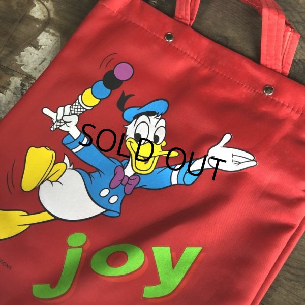 画像3: Vintage Disney Utility Bag Donald Duck (C087)  (3)