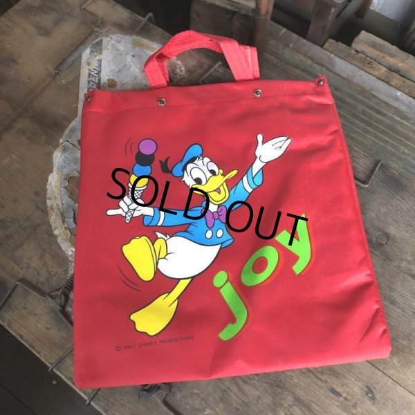 画像2: Vintage Disney Utility Bag Donald Duck (C087)  (2)