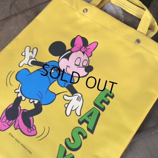 画像3: Vintage Disney Utility Bag Minnie Mouse (C086)  (3)