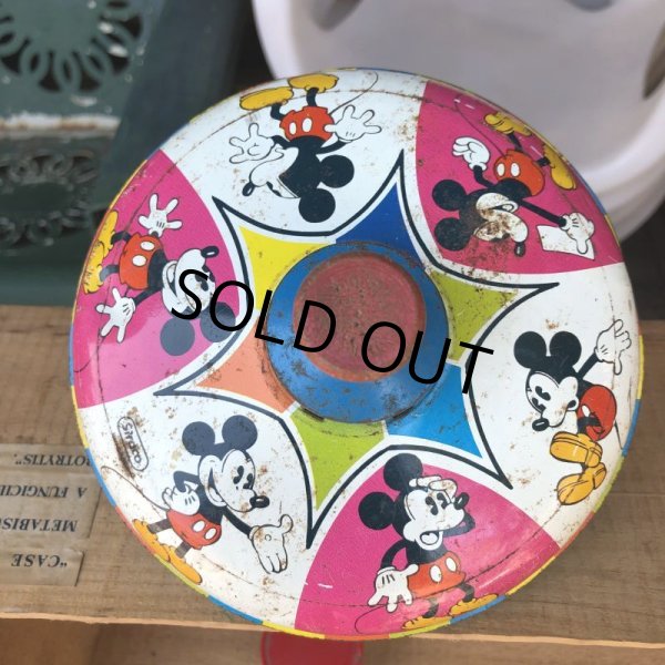 画像2: Vintage Disney Mickey Mouse Tin Toy (C095)  (2)