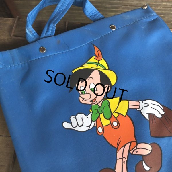 画像3: Vintage Disney Utility Bag Pinocchio (C085)  (3)