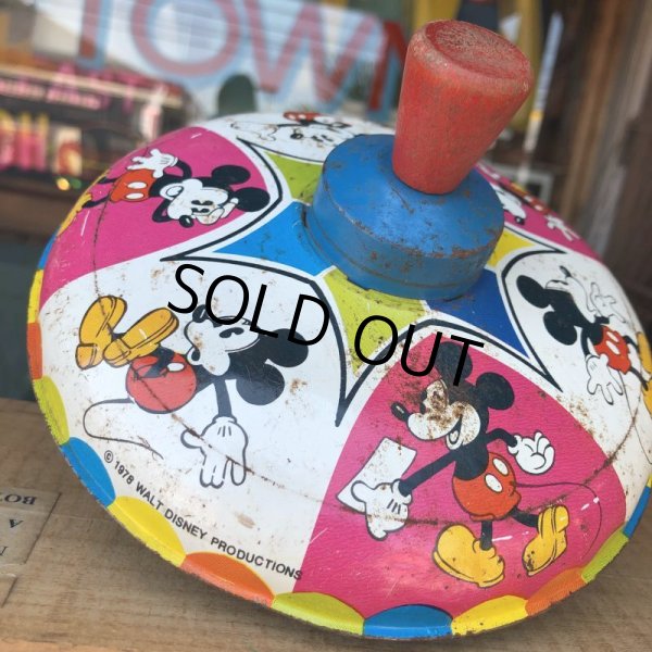 画像4: Vintage Disney Mickey Mouse Tin Toy (C095)  (4)