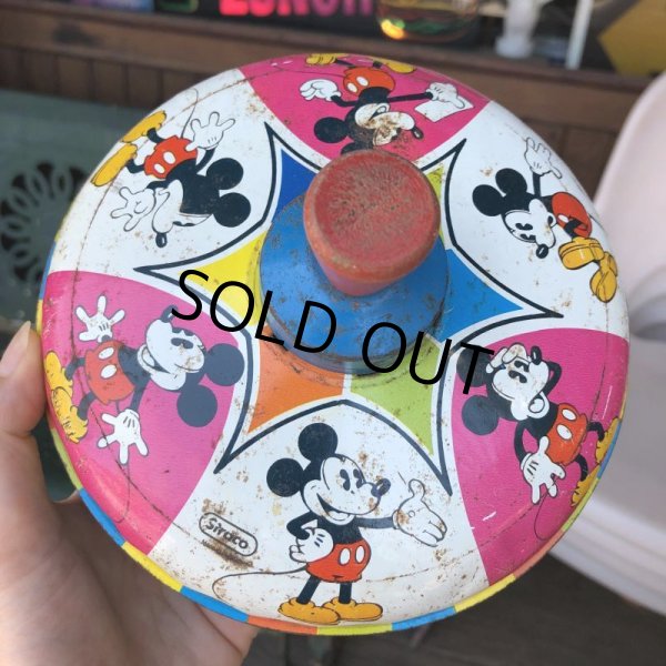 画像8: Vintage Disney Mickey Mouse Tin Toy (C095)  (8)