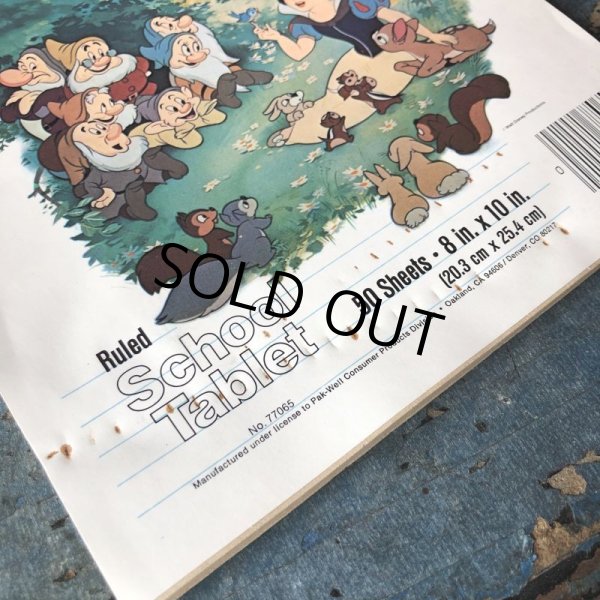 画像2: Vintage Disney School Tablet Snow White (C079)  (2)