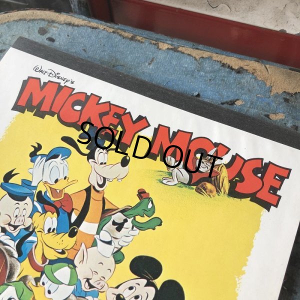 画像3: Vintage Disney School Tablet Mickey Mouse (C075)  (3)