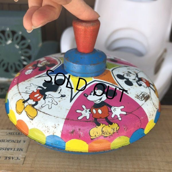 画像7: Vintage Disney Mickey Mouse Tin Toy (C095)  (7)
