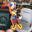 画像1: Vintage Disney Mickey Mouse Magnet S (C097)  (1)