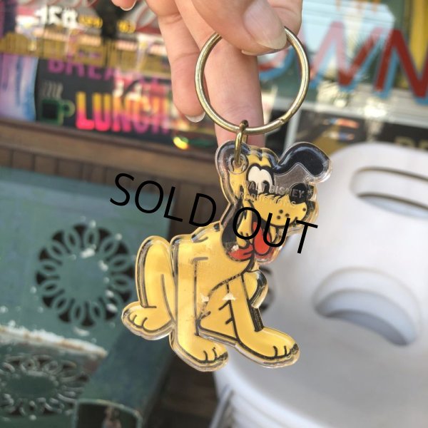 画像2: Vintage Disney Pluto Key Chain (C105)  (2)