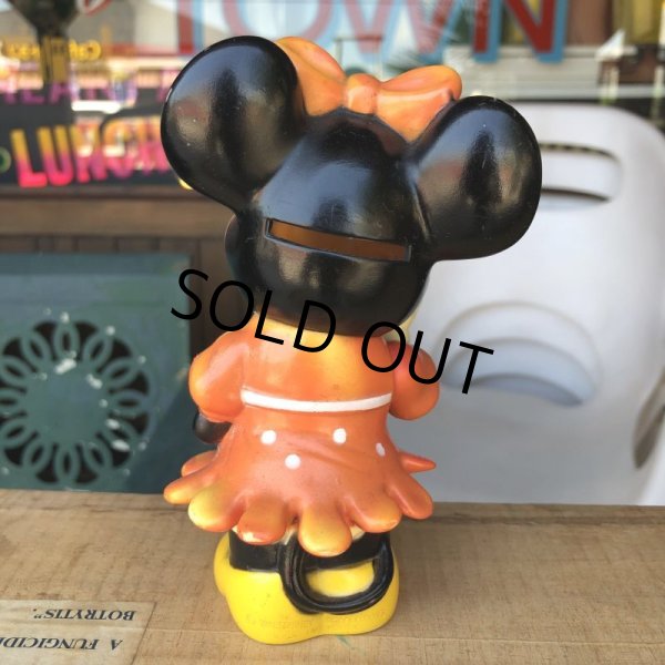 画像3: Vintage Disney Minnie Mouse Coin Bank Doll (B446)  (3)