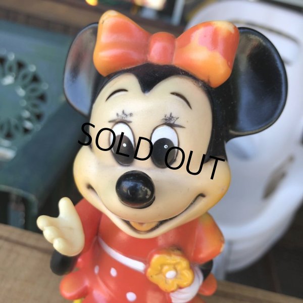 画像6: Vintage Disney Minnie Mouse Coin Bank Doll (B446)  (6)