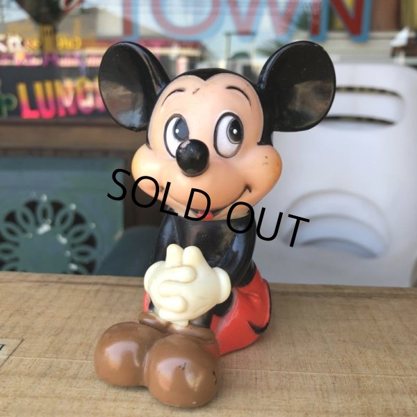 画像2: Vintage Disney Mickey Mouse Coin Bank Doll (B443)  (2)
