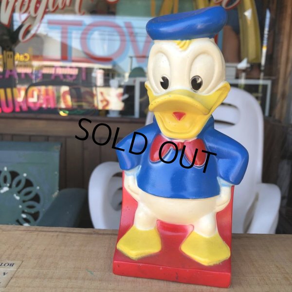 画像1: Vintage Play Pal Disney Donald Duck Coin Bank Doll (B449)  (1)