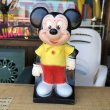 画像1: Vintage Play Pal Disney Mickey Mouse Coin Bank Doll (B448)  (1)
