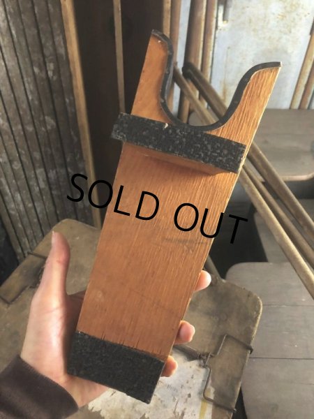 画像17: Vintage LEE RIDERS Advertising Wood Boot Jack Bucking Horse (B455) (17)