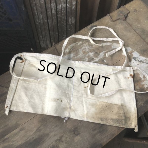 画像2: Vintage Advertising Work Apron THE WOOD GUYS (B470) (2)