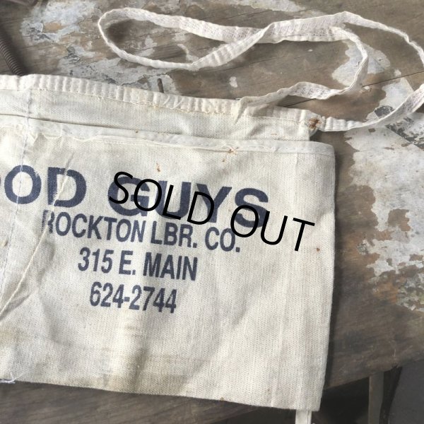 画像6: Vintage Advertising Work Apron THE WOOD GUYS (B470) (6)