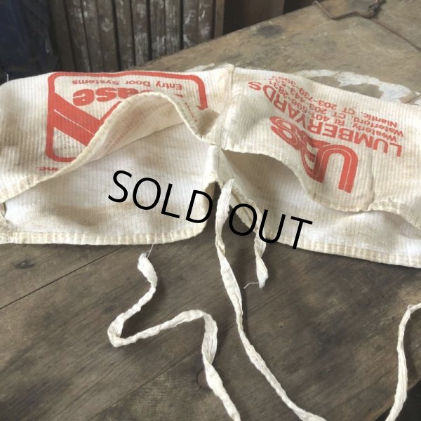 画像5: Vintage Advertising Work Apron UBS pease (B476) (5)
