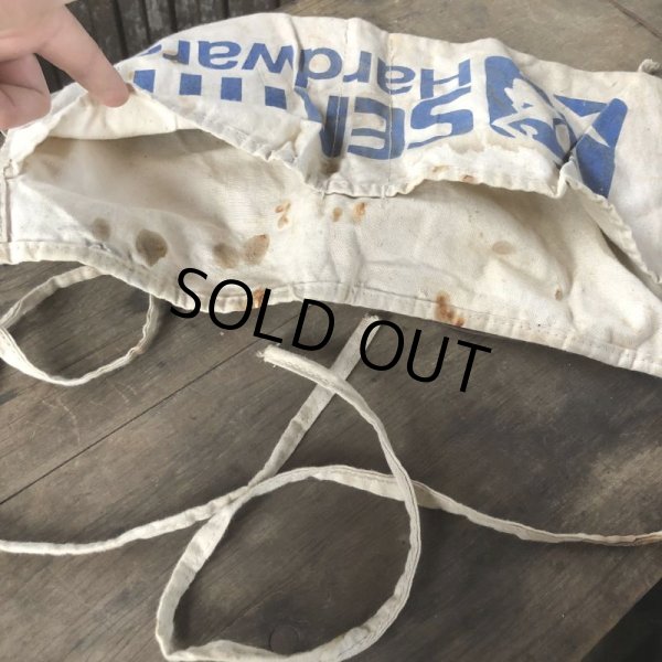 画像5: Vintage Advertising Work Apron SENTRY Hardware (B467) (5)