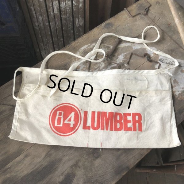 画像3: Vintage Advertising Work Apron 84 LUMBER (B462) (3)
