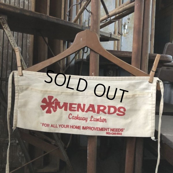 画像1: Vintage Advertising Work Apron MENARDS (B466) (1)