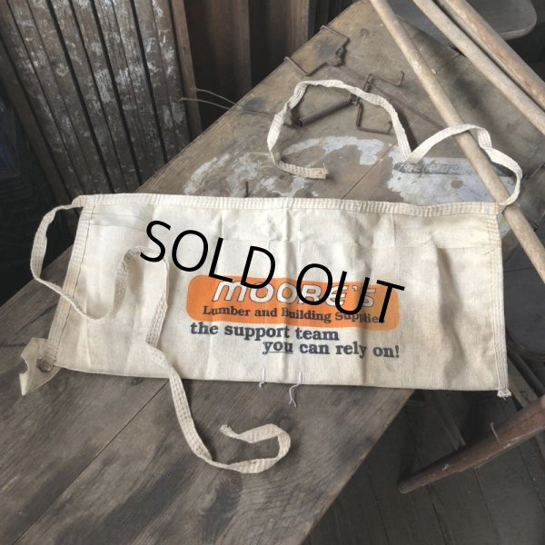 画像3: Vintage Advertising Work Apron MOORE'S (B479) (3)