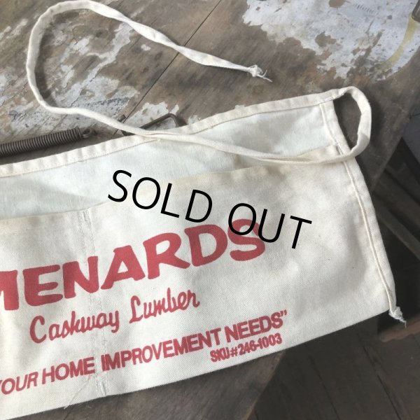 画像6: Vintage Advertising Work Apron MENARDS (B466) (6)