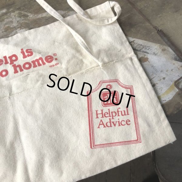 画像6: Vintage Advertising Work Apron Help is close to home (B474) (6)