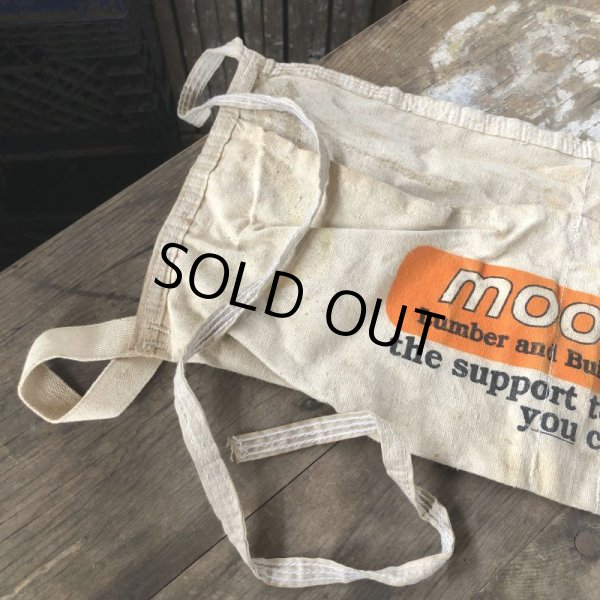 画像4: Vintage Advertising Work Apron MOORE'S (B459) (4)