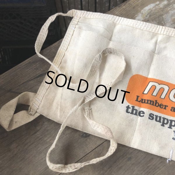 画像4: Vintage Advertising Work Apron MOORE'S (B479) (4)