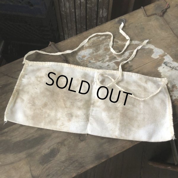 画像2: Vintage Advertising Work Apron UBS pease (B476) (2)