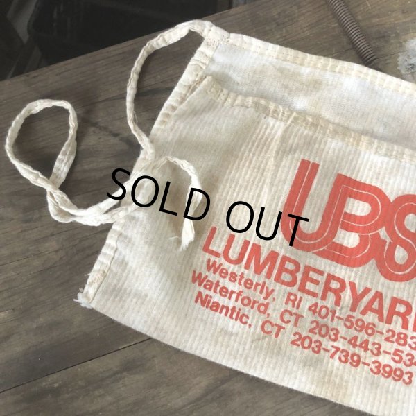 画像4: Vintage Advertising Work Apron UBS pease (B476) (4)