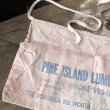 画像4: Vintage Advertising Work Apron PINE ISLAND LUMBER (B460) (4)