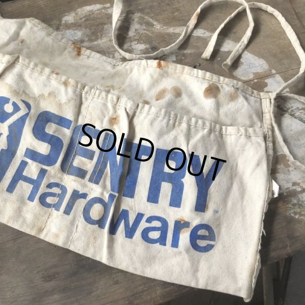 画像6: Vintage Advertising Work Apron SENTRY Hardware (B467) (6)
